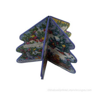 Die cut different shaped custom comic book for kids